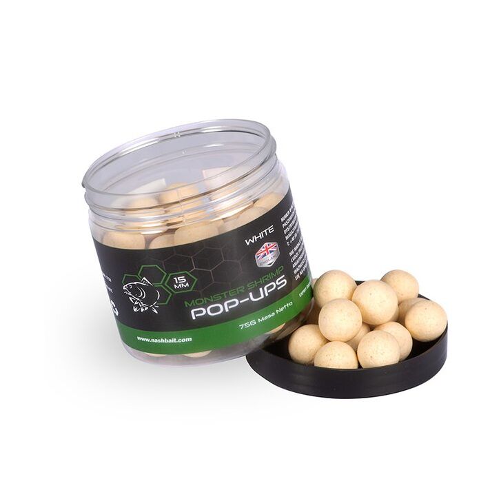 Nash Monster Shrimp Pop Ups 20mm 75g Yellow