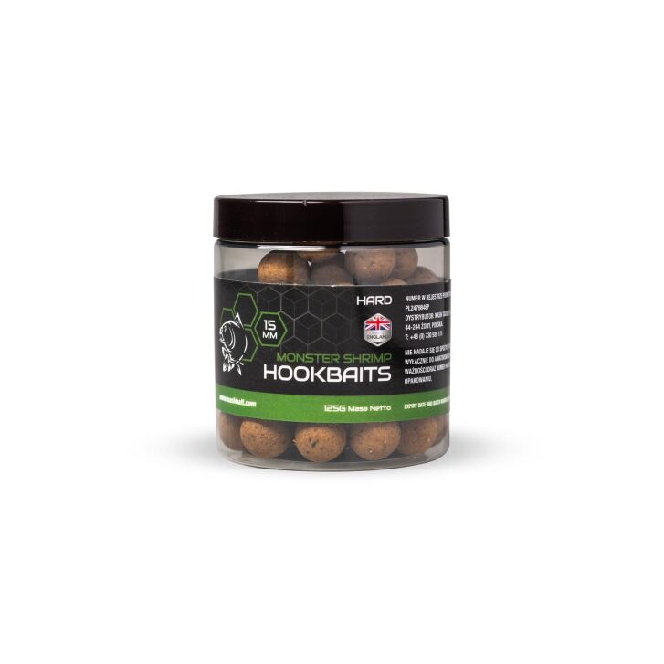Nash Monster Shrimp Hard Hookbaits 15mm 125g