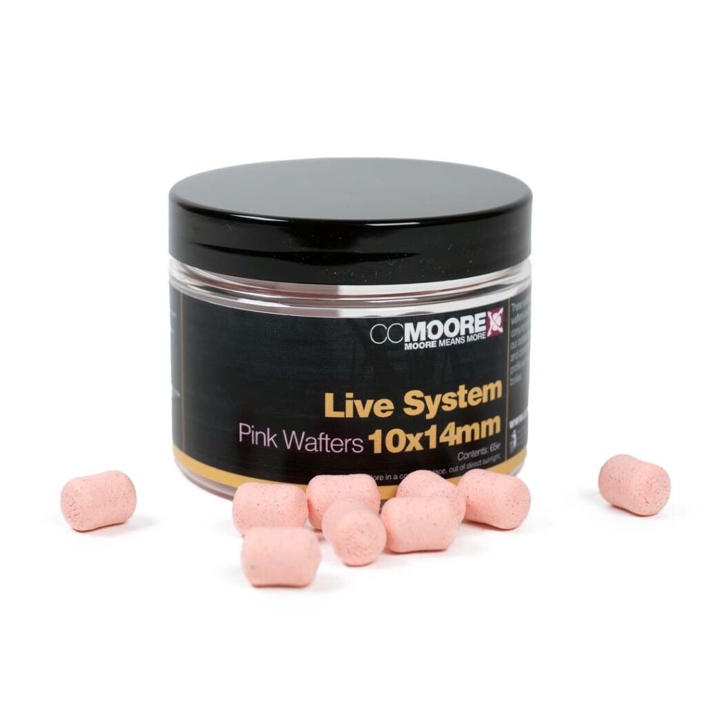 CC Moore Live System Pink Dumbell Wafters 10x14mm | Wafter