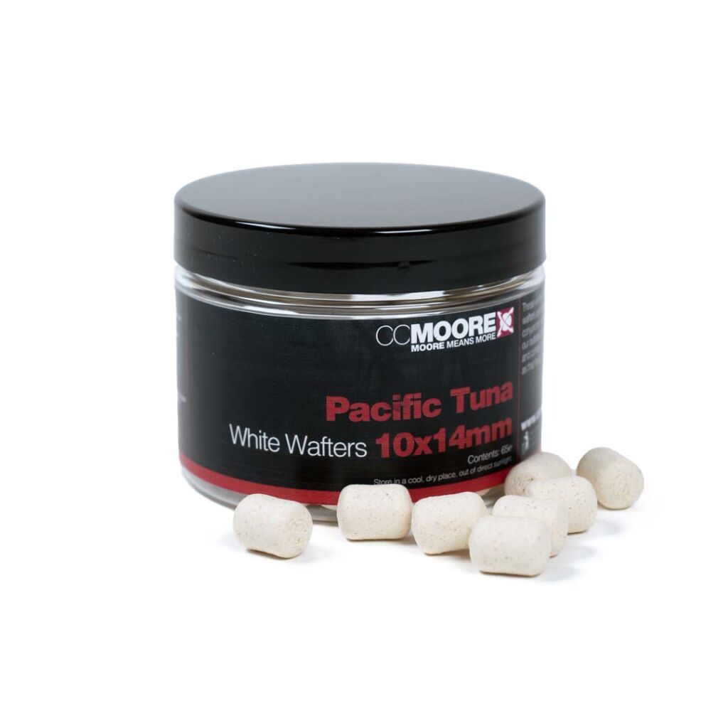 CC Moore Pacific Tuna White Dumbell Wafters 10X14mm