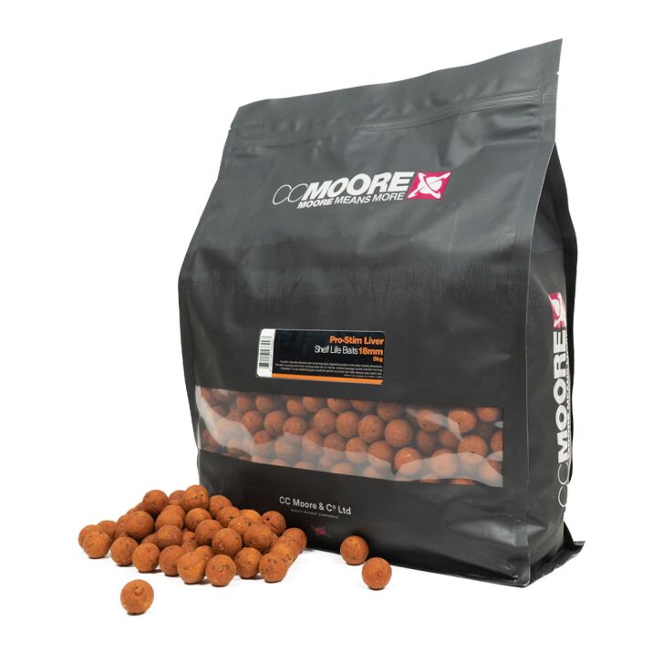 CC Moore Pro-Stim Liver Boilies 18mm 5kg