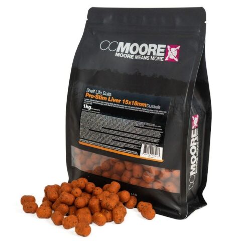 CC Moore Pro-Stim Liver 10x15mm Dumbells 1kg