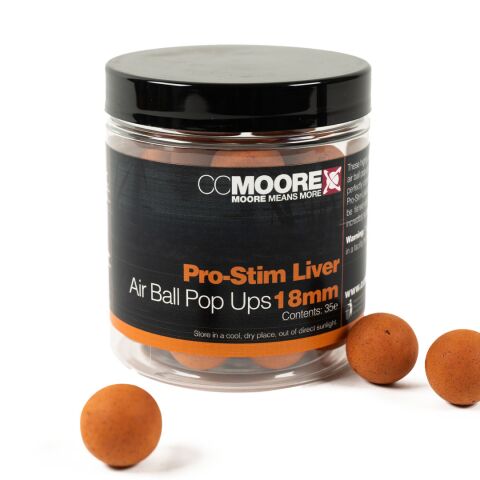 CC Moore Pro-Stim Liver Air Ball Pop Ups 18mm