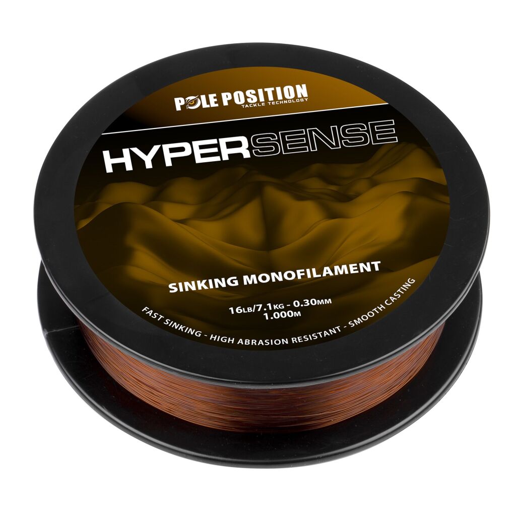 Pole Position Hypersense Mono 0.30mm 1000m brown/black