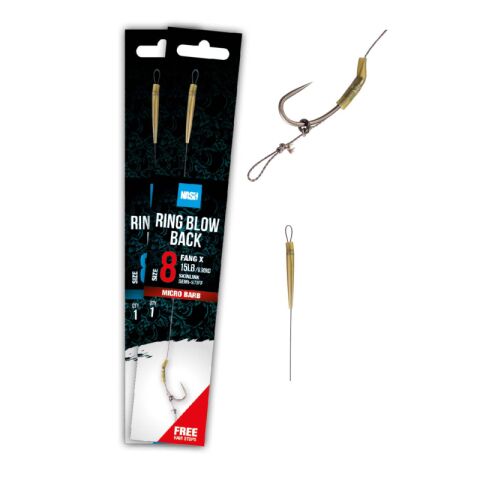 Nash Tube Blow Back Rig Size 6 Barbless