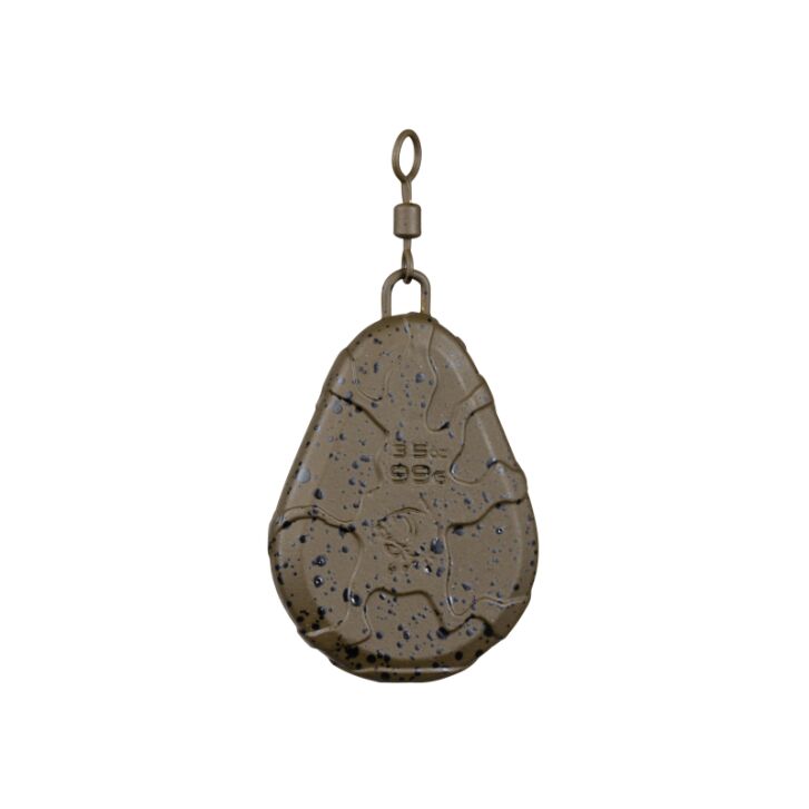 Nash Super Flat Pear Swivel Lead 1.5 oz / 43 g