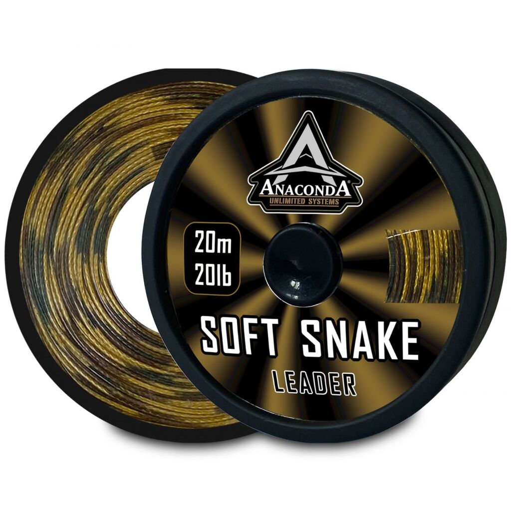 Anaconda Soft Snake Leader 20m/20lb