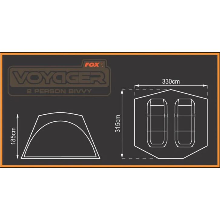 Fox Voyager 2 Person Bivvy + Inner Dome