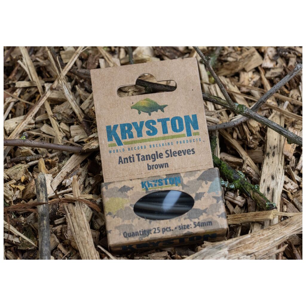 Kryston Anti Tangle Sleeves silt, 25pc