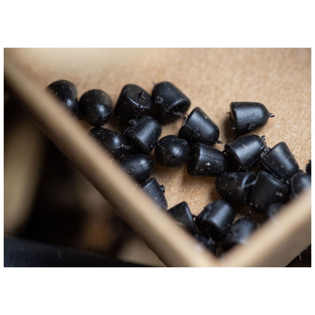 Kryston Hook Beads / medium black, 25pc