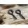 Kryston Bait screw 15mm black, 10pc