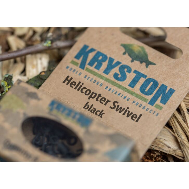 Kryston Helicopter Swivel black #7, 10pc
