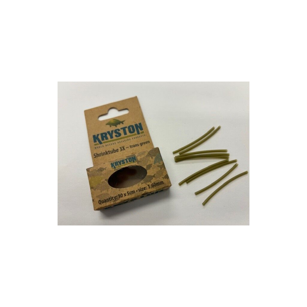 Kryston Shrink Tube / trans green - 1,60mm, 10pc