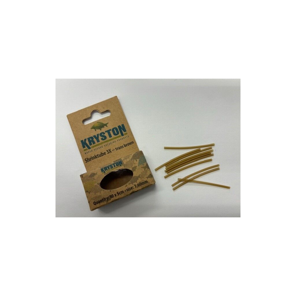 Kryston Shrink Tube / trans brown - 1,60mm, 10pc