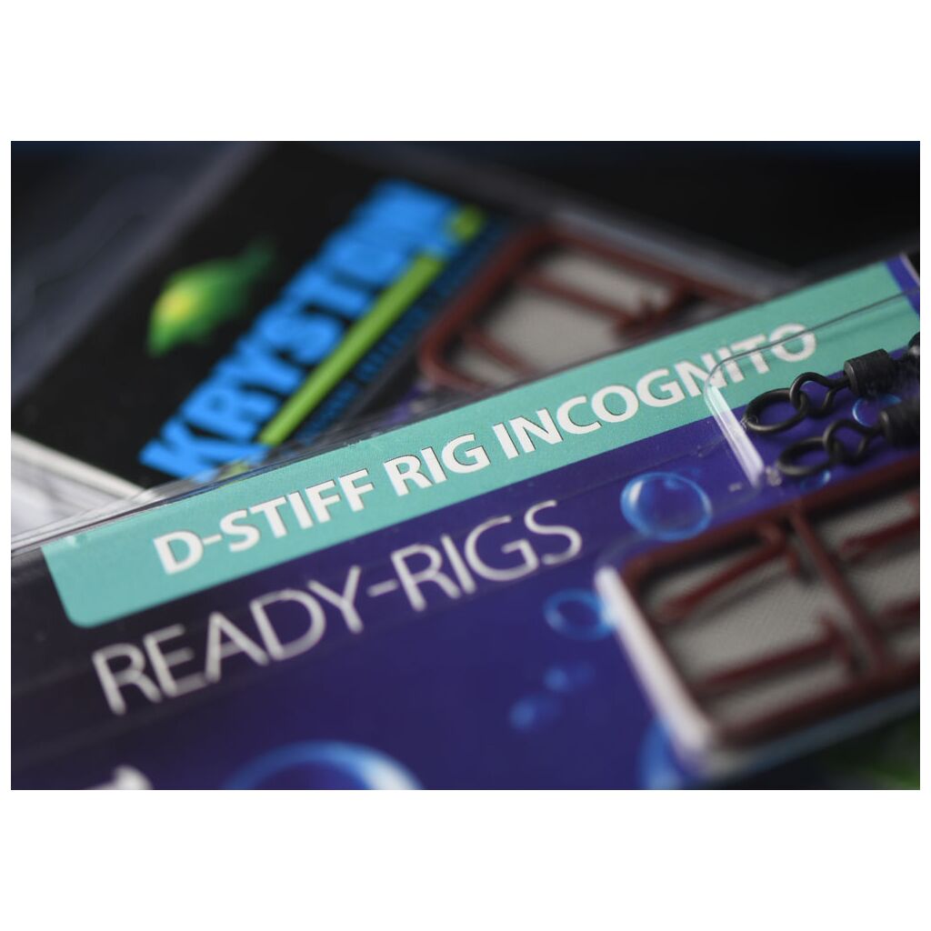 Kryston D-Stiff Rig Incognito 18lb 20cm #6, 2pc
