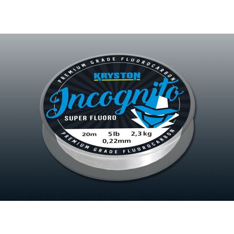 Kryston 20m 9lb Incognito Fluorocarbon Hooklink