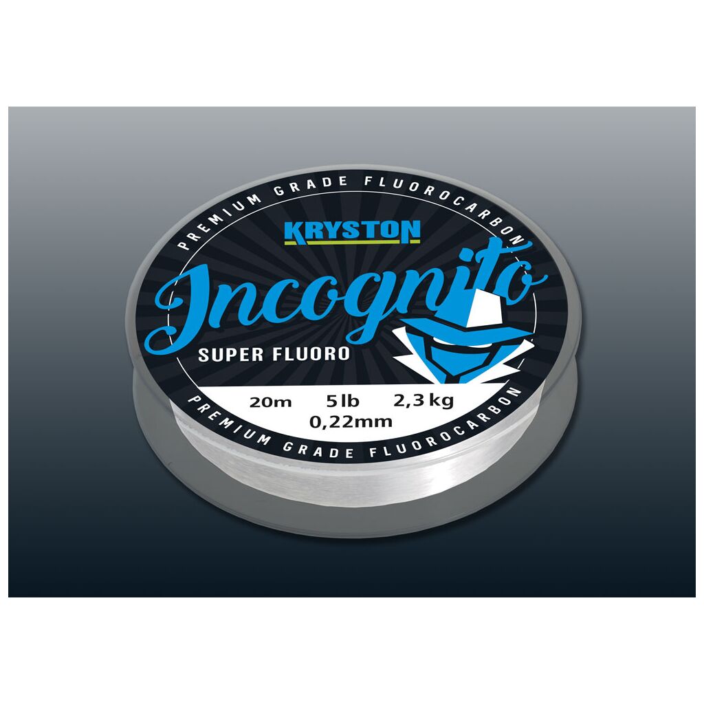 Kryston 20m 15lb Incognito Fluorocarbon Hooklink