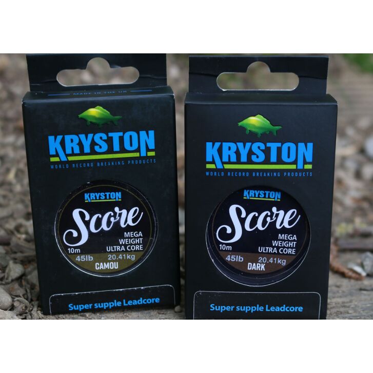 Kryston 10m 35lb Score Heavyweight Leadcore Camou