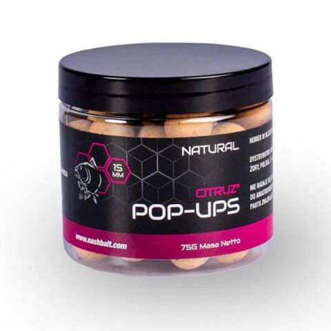 Nash Citruz Pop Ups 20mm 75g Natural