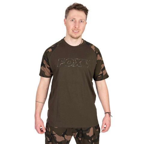 Fox khaki / Camo Outline Tshirt XL