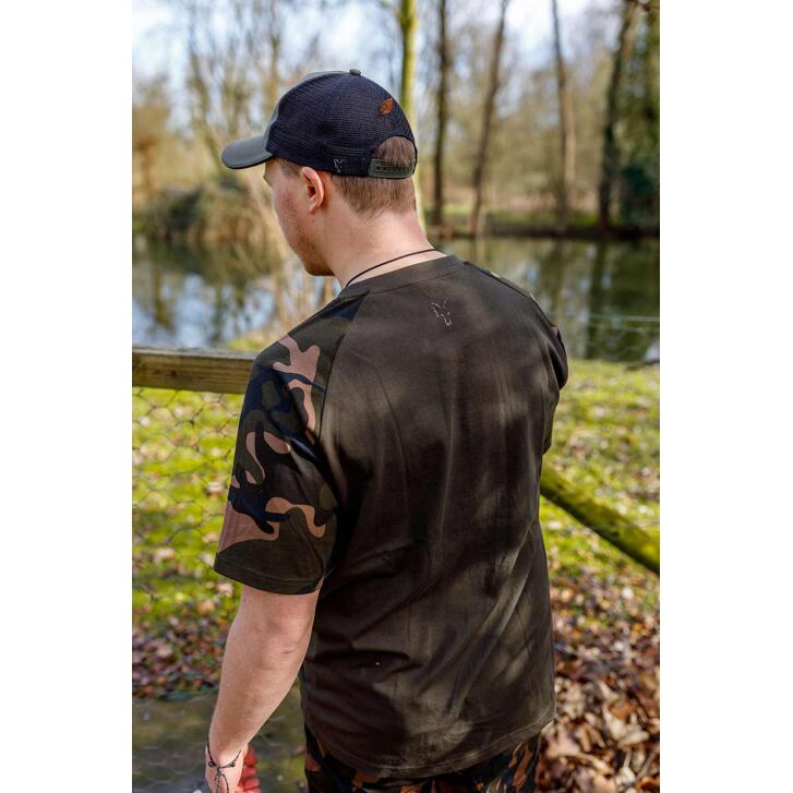 Fox khaki / Camo Outline Tshirt 2XL