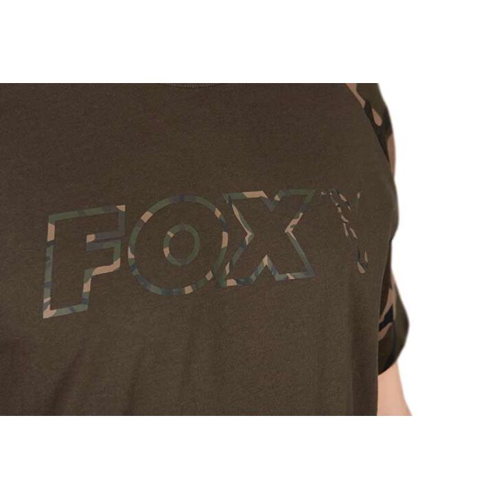 Fox khaki / Camo Outline Tshirt 2XL
