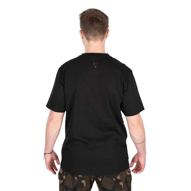 Fox Black / Camo Logo Tshirt SMALL