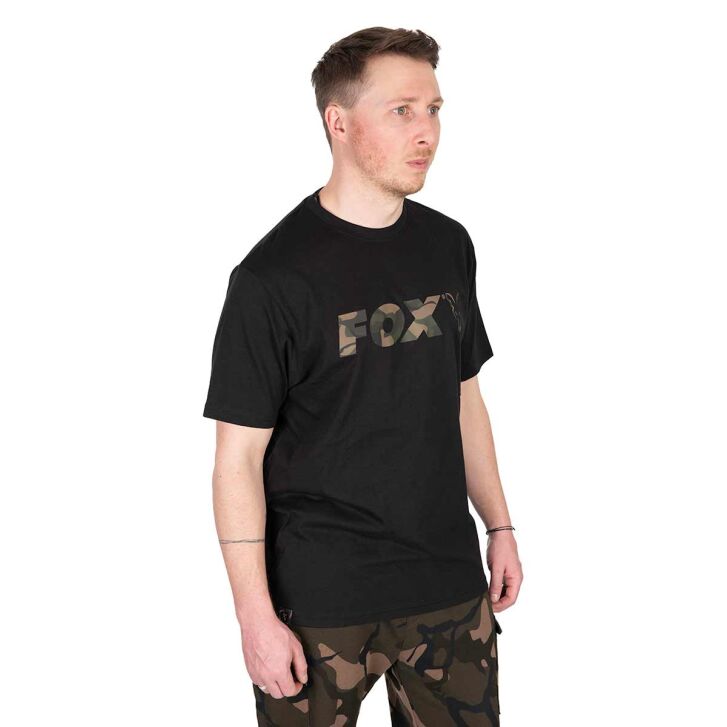 Fox Black Camo Logo Tshirt Medium
