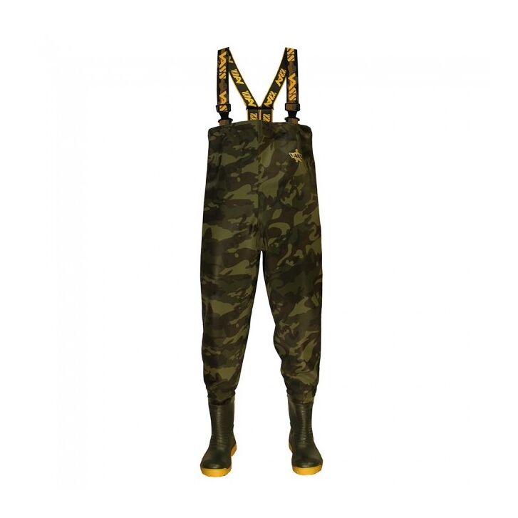 Vass E 785 Series Camo Chest Wader 40 UK6