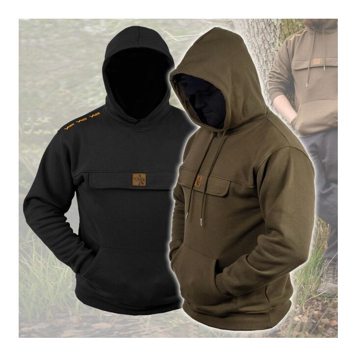 Vass Culture Hoody Khaki Green Medium