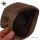 Vass Fleece Lined Ribbed Beanie Brown One Size