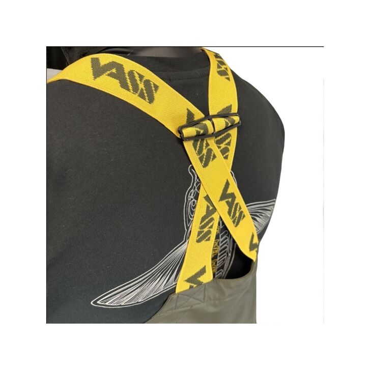 Team Vass 220 Winter Lined Bib & Brace - Waterproof - Khaki Edition