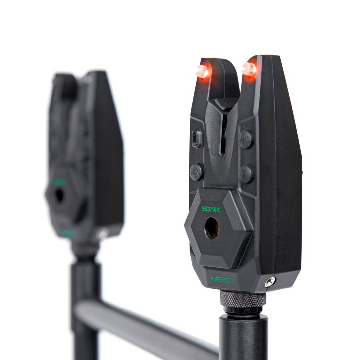 Sonik HeroX Bite Alarm Set + Bivvylight