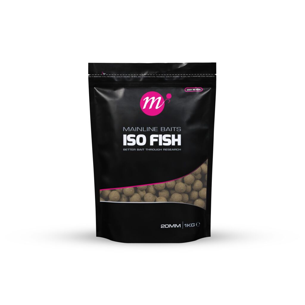 Mainline Shelf Life ISO Fish - 20mm - 1kg