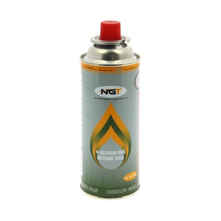 Gaskartuschen 227g mit Ventil - Butan - Sparset 4 Kartuschen