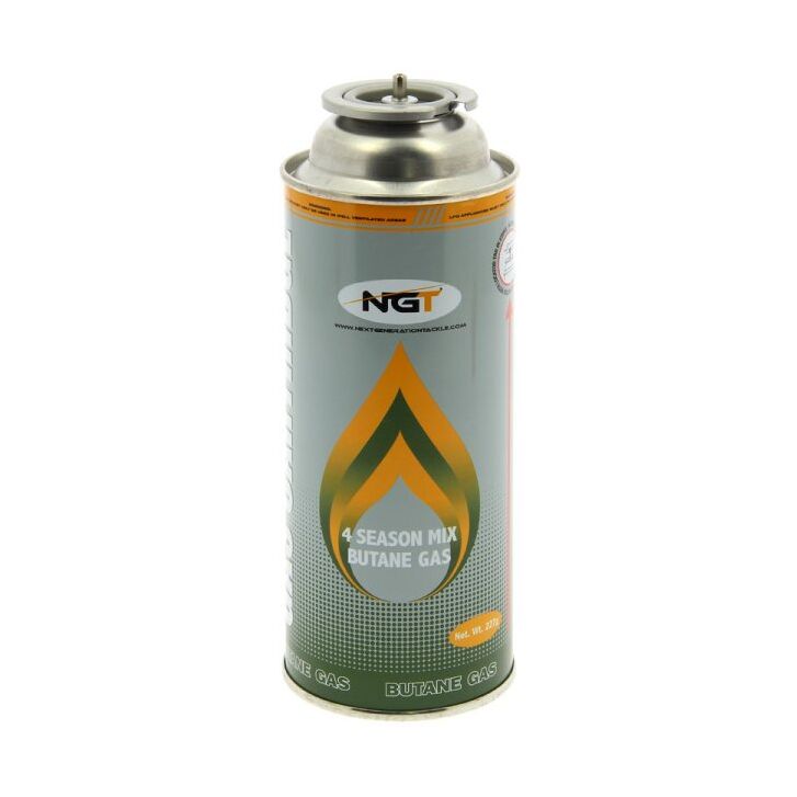 Gaskartuschen 227g mit Ventil - Butan - Sparset 4 Kartuschen