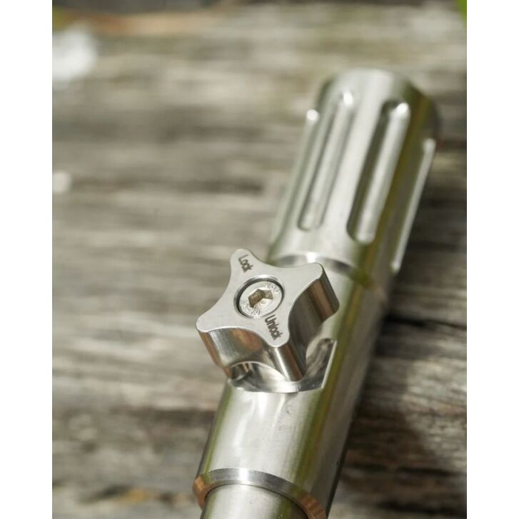One More Cast Heist Bankstick Stainless Steel Auger