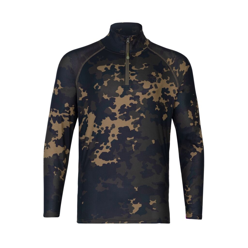 Korda Kool UPF Zip Jersey | Dark Kamo L