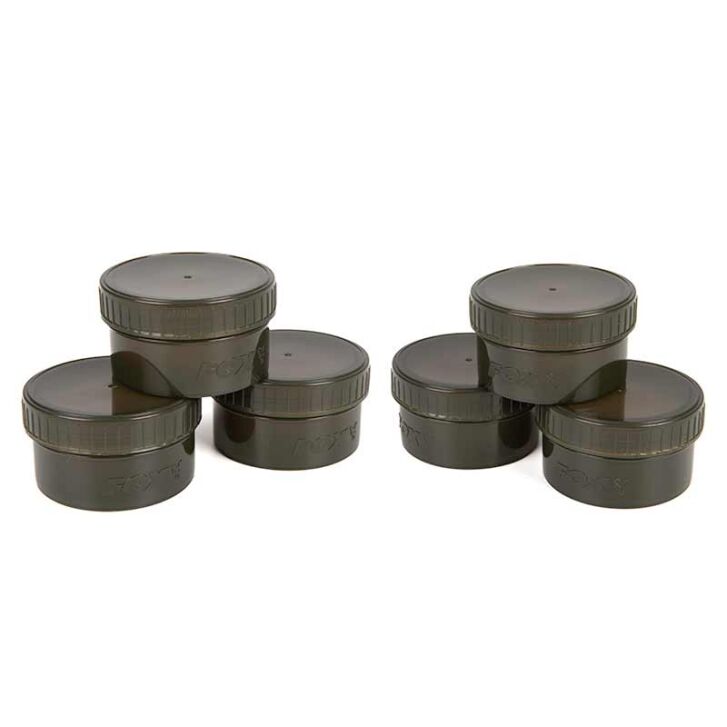 Fox Edges Hookbait pots half x 6