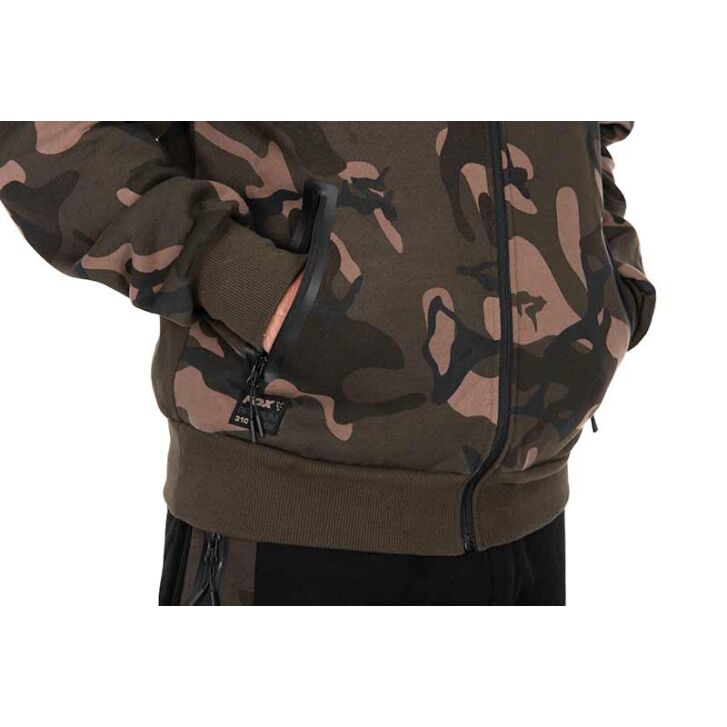 Fox Camo full zip premium 310 hoodie - S