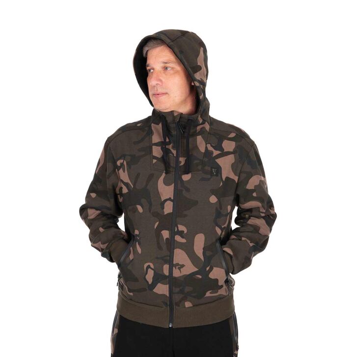 Fox Camo full zip premium 310 hoodie - XL