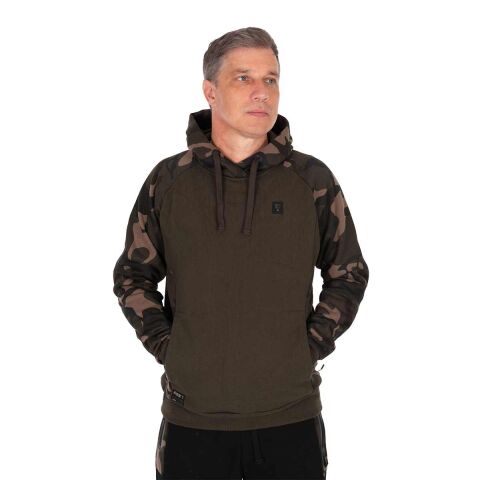 Fox Khaki  / Camo pullover premium 310 hoodie - XL