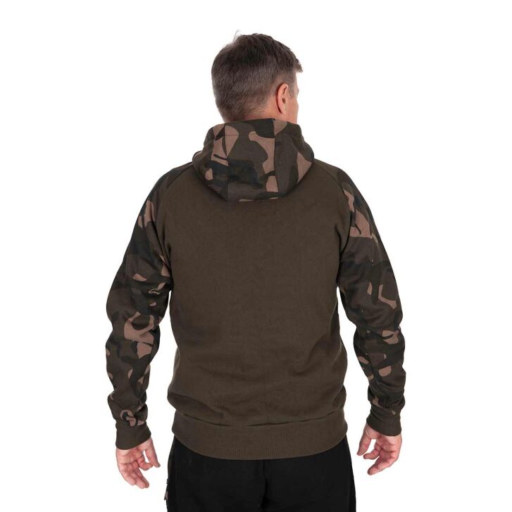 Fox Khaki  / Camo pullover premium 310 hoodie - 2XL