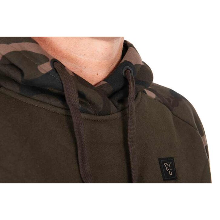 Fox Khaki  / Camo pullover premium 310 hoodie - 2XL