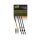 Fox Edges Naturals Copper-Core Leaders x3