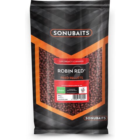 Sonubaits Robin Red Feed Pellet (drilled) 8mm