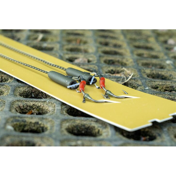 One More Cast Coated Braid Lead Clip Size 6 Horseshoe Barbless