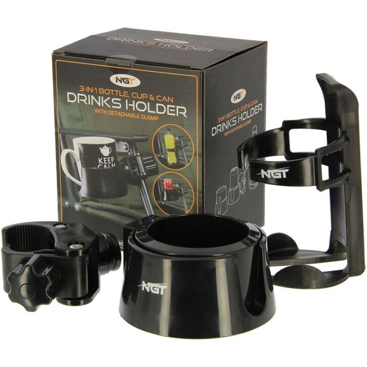 NGT Drink Holder - 3 in 1 Getränkehalter inklusive Adapter