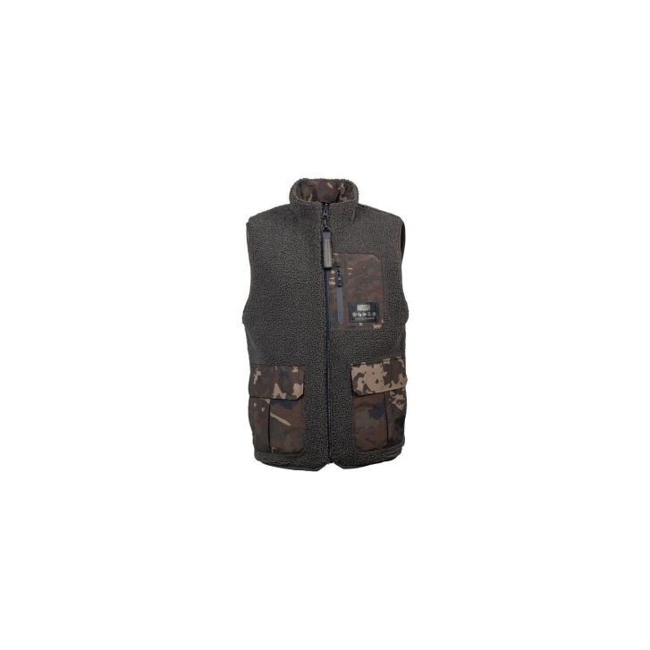 Nash Zero Tolerance Sherpa Fleece Reversible Body Warmer L