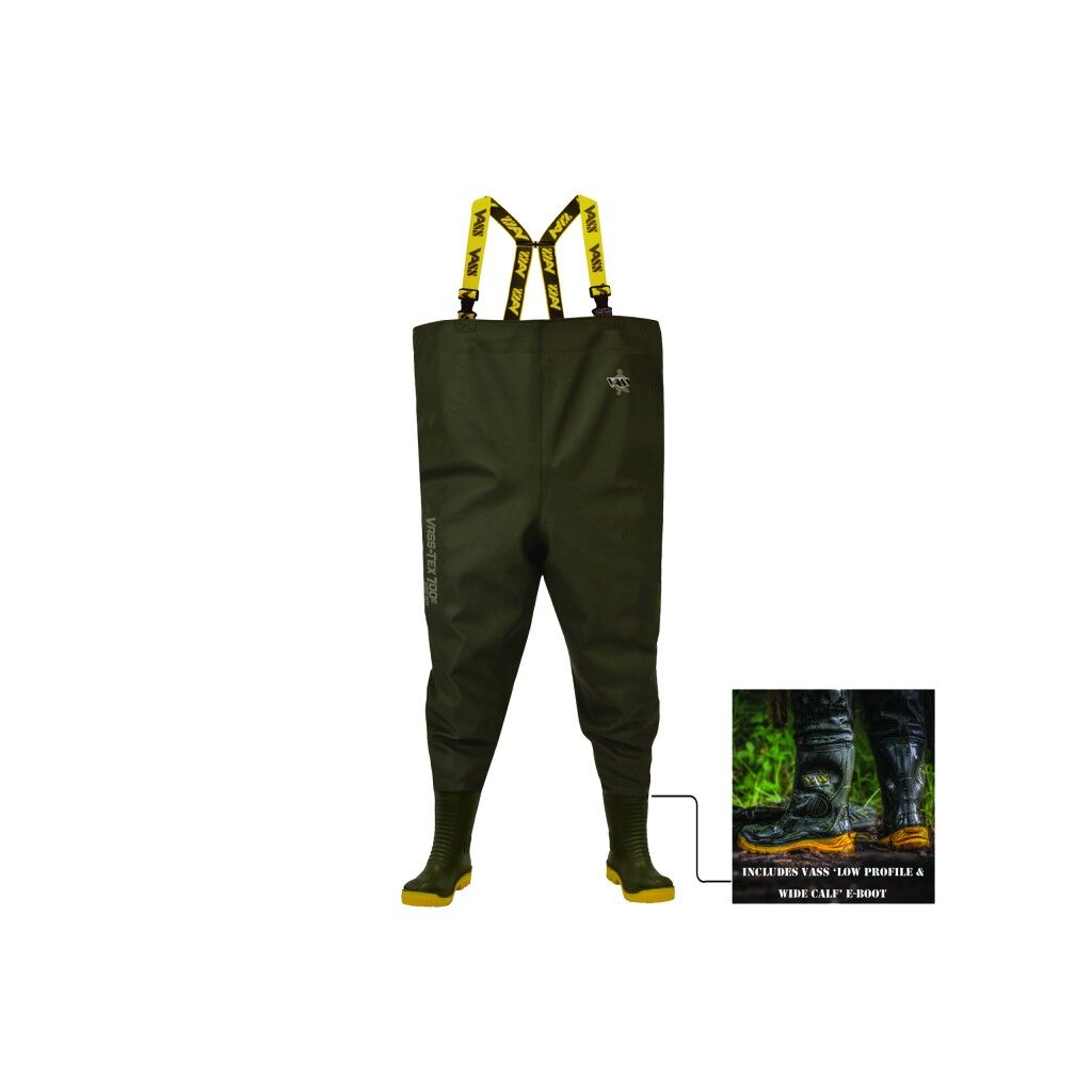 Vass 700-70WB Vass-Tex 700E "WIDE-BOY" Waadpak Borst EU45/UK11 | Waadpakken